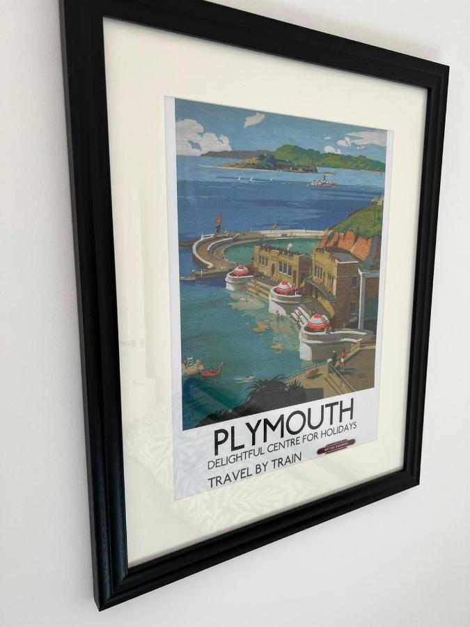 Lovely 1 Bed Flat *Free Parking* Hoe/Barbican Plymouth Zewnętrze zdjęcie